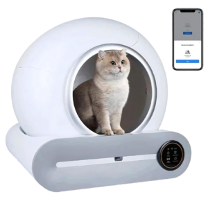 65l Automatische Slimme Toilet Zelfreinigende Volledig Ingesloten Kattenbak